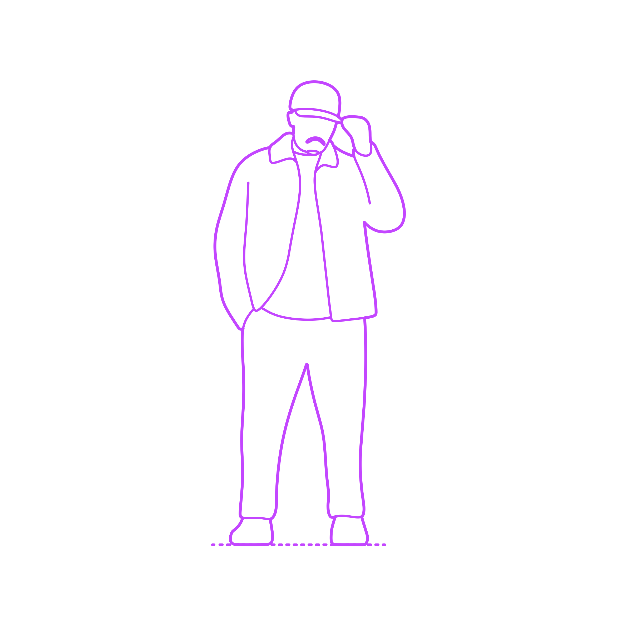 Pop Culture Rappers Nas Outline Icon Svg Set Free Vectors
